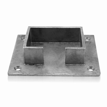 KMU034 Slot Tube Holder 40x60x1.5 mm Wall-mounted